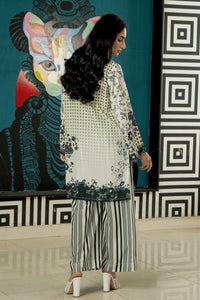 Stitched 2 Piece Printed Shirt & Printed Trouser - Design 12