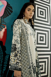 Stitched 2 Piece Printed Shirt & Printed Trouser - Design 12