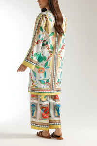 Stitched 2 Piece Printed Shirt & Printed Trouser - Design 03