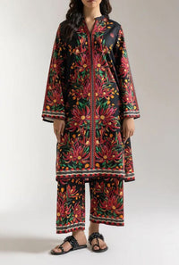 Stitched 2 Piece Printed Shirt & Printed Trouser - Design 13