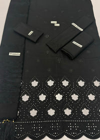 3 Piece Unstitched Dhanak - Design 3